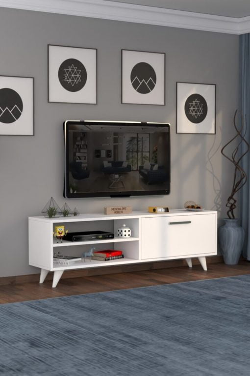 Tv Ünitesi Beyaz