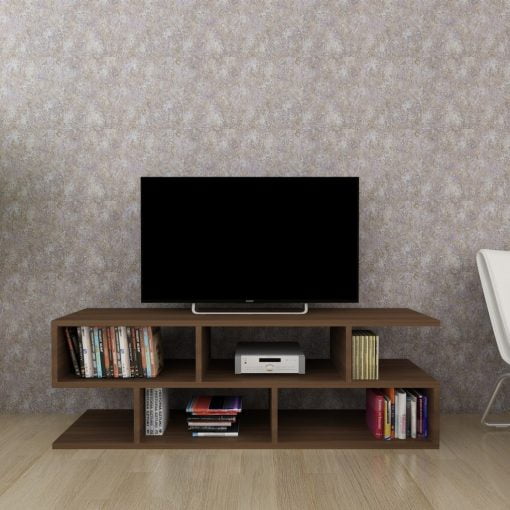 Kelebek Tv Sehpası Ceviz