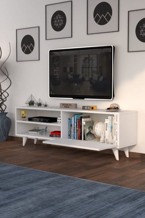 Tv Ünitesi Beyaz