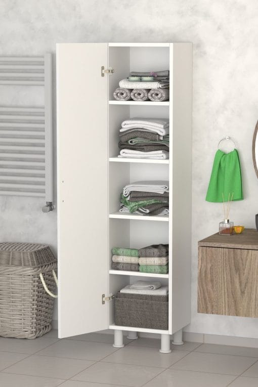 5 Raflı Banyo Boy Dolabı - Görsel 2