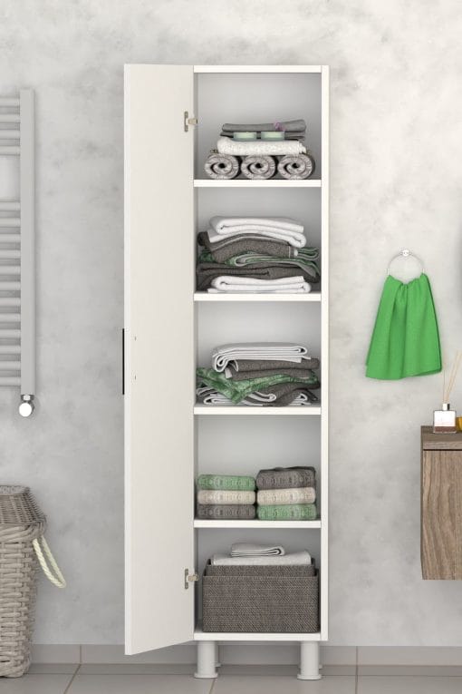 5 Raflı Banyo Boy Dolabı - Görsel 3