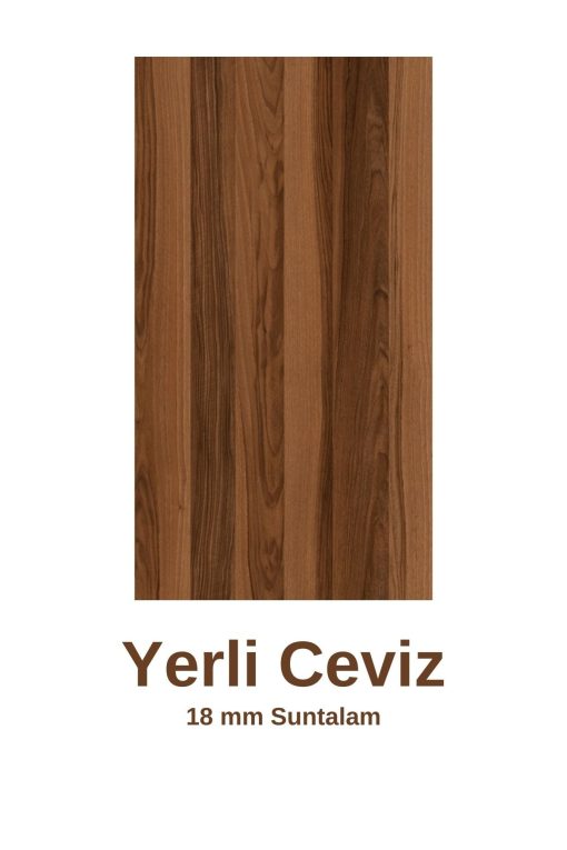 Kitaplıklı Yan Sehpa Ceviz - Görsel 6