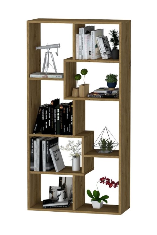Zebra Dekoratif Kitaplık Çam - Görsel 4